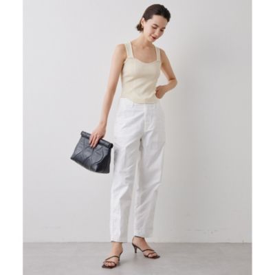 Whim Gazette 23SS 定価20,900円　バックサテンパンツ Whim Gazette(ウィム ガゼット)のバックサテンパンツ通販