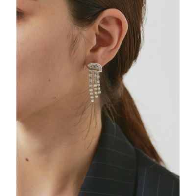 Whim Gazette(ウィム ガゼット)の【Hoaw.】ビジューピアス通販