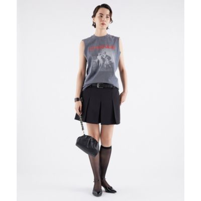 ウィムガゼット　タックショートパンツ　ベージュ GEMINI】タックプリーツショートパンツ | Whim Gazette(ウィム