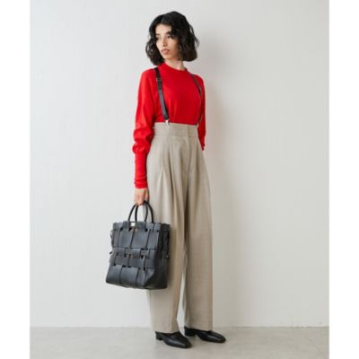 Whim Gazette(ウィム ガゼット)の【ZANCHETTI】WOVEN SHOPPER バッグ