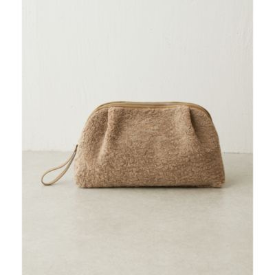 Whim Gazette(ウィム ガゼット)の【Hoaw.】FUR BIG クラッチバッグ通販