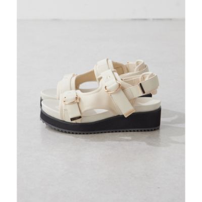 Whim Gazette(ウィム ガゼット)の【2.718】ベルテッドサンダル