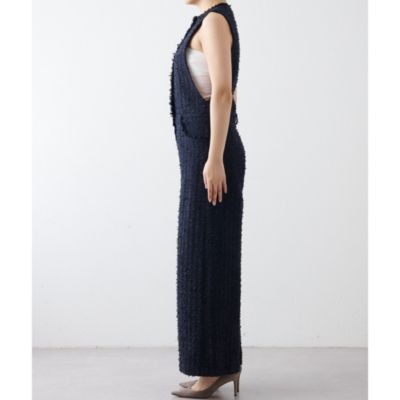 Whim Gazette(ウィム ガゼット)のツイードジャンプスーツ通販 | 集英社