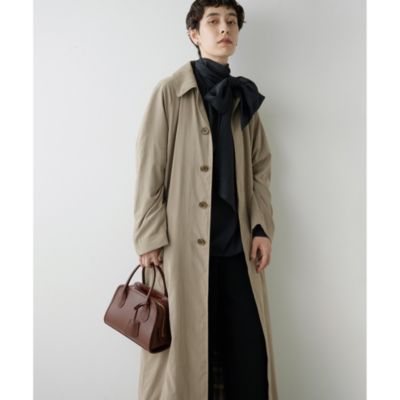 Whim Gazette(ウィム ガゼット)のステンカラ－ロングコート通販