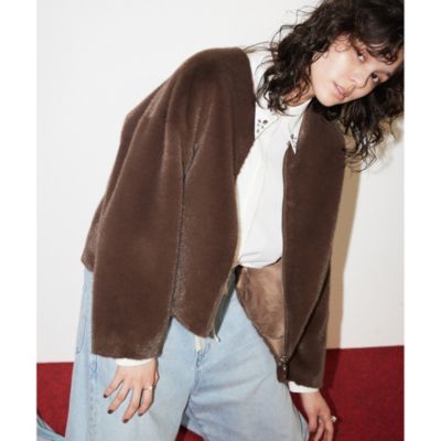 Whim Gazette(ウィム ガゼット)の【THE PAUSE】フェイクファー