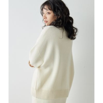 カシミヤ混クルーネックファーニット | Whim Gazette(ウィム ガゼット)レディース | PAL CLOSET(パルクローゼット) -  パルグループ公式ファッション通販サイト