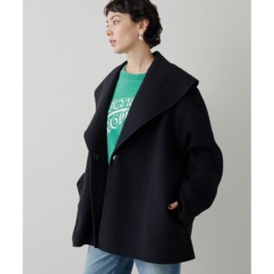 ☆美品☆ Whim Gazette ウィム ガゼット ウールコート 毛90% ☆美品☆ Whim Gazette ウィム ガゼット ウールコート 毛90%