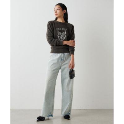 Whim Gazette ダメージデニムパンツ 38 Whim Gazette(ウィム ガゼット)｜【GEMINI】ダスティDENIM