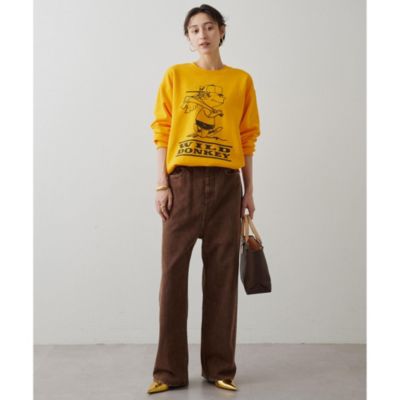 Whim Gazette(ウィム ガゼット)の製品染めストレートパンツ通販