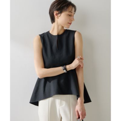 Whim Gazette(ウィム ガゼット)のストレッチブッチャーペプラム