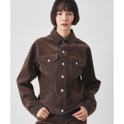 Whim Gazette(ウィム ガゼット)のデニムフロッキーGジャン通販