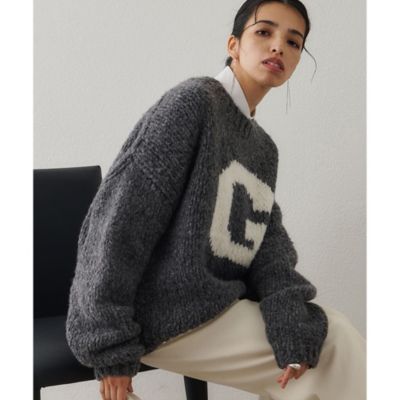 【美品】2025AW WhimGazette Gハンドニットプルオーバー Whim Gazette（ウィム ガゼット） ニット セーター Gハンドニットプル