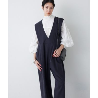 Whim Gazette(ウィム ガゼット)の【THE PAUSE】ドレープジャンプスーツ