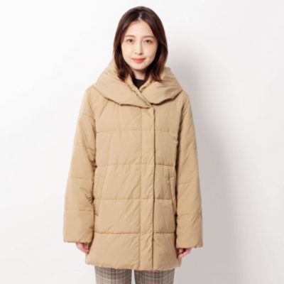 The Shop Tk Women ザ ショップ ティーケー レディース の 羽毛ダウンよりもあたたかい 保温 中綿ミドル丈コート通販 集英社happy Plus Store