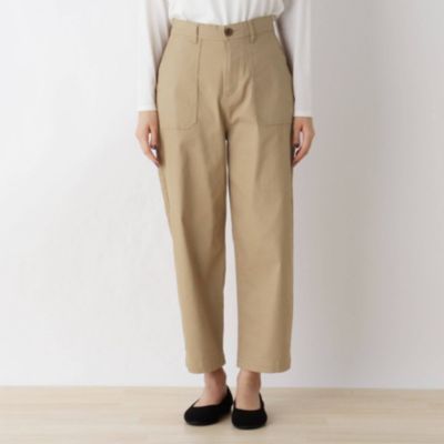 Shoo La Rue シューラルー の M L 洗濯機で洗える Cozy裏起毛ワイドベイカーパンツ通販 Leeマルシェ