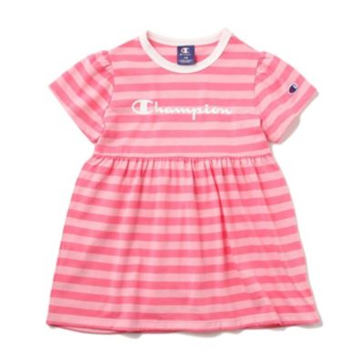 Shoo La Rue Kids シューラルー キッズ の 100 130cm Champion ボーダーギャザーワンピース通販 集英社happy Plus Store