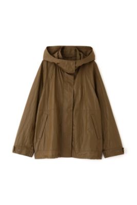 human woman(ヒューマン ウーマン)の◇ナイロンシャインサテンブルゾン