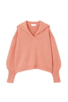 human woman / ヒューマンウーマン ◆ギマコットンセーラーカラープルオーバー human woman(ヒューマン ウーマン)の◇ギマコットンセーラー