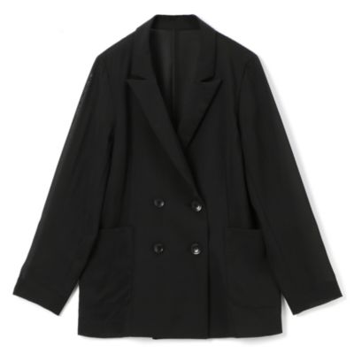 M7days(エムセブンデイズ)のダブルブレストシアージャケット通販