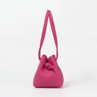 【美品】VASIC BOND MINI 限定カラー ピンク 本革 巾着 VASIC(ヴァジック)のBond Mini Mini通販 | 集英社HAPPY PLUS STORE