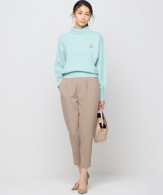 組曲　ウールカシミヤミックスセーター 8色展開・手洗い可】ウールカシミヤミックス Vネックニット