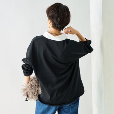 nolley's/Rie Miller ビッグシルエットラガーシャツ Rie Miller(リエミラー)のビッグシルエットラガーシャツ通販