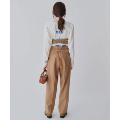 新品未使用【Whim Gazette 】【GEMINI】バックバックルパンツ ウィムガゼット Whim Gazette 【GEMINI】バックバックルパンツ