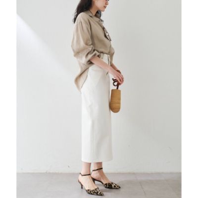 Whim Gazette ウィムガゼット リネンキャンバス シャツ Whim Gazette(ウィム ガゼット)のリネンキャンバスシャツ通販
