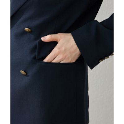 2025今季美品★ウィムガゼット シアーダブルジャケット　オフホワイト 2025今季美品☆ウィムガゼット シアーダブルジャケット オフ