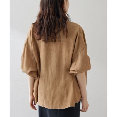 Whim Gazette(ウィム ガゼット)のツイル顔料染めスクエアシャツ