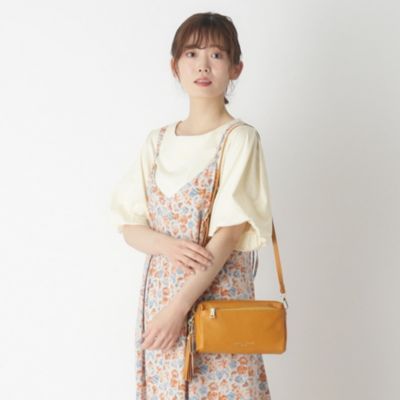 LAURA ASHLEY(ローラアシュレイ)の【ベルト長さ調節可】レザージップ