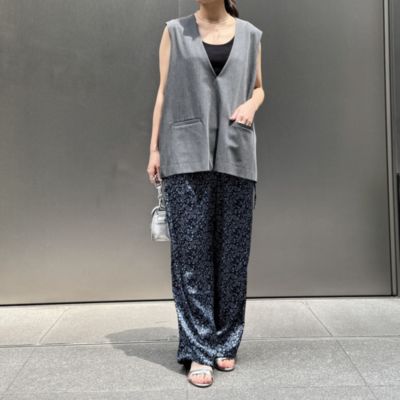 TICCA(ティッカ)のシルクプリントパンツ通販 | 集英社HAPPY PLUS