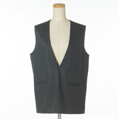 E by eclat(イーバイエクラ)のジレ風ノースリーブ通販 | 集英社HAPPY