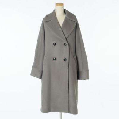 TICCA★人気★テントコート★ダブル★ビックカラー★グレージュ系 TICCA(ティッカ)のプレミアムテントコートアウトレット通販