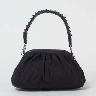 LENK×eclat　宮崎桃代さん別注Dumpling Mini／ナイロンバッグ LENK×eclat(リンク×エクラ)の【宮崎桃代さん別注】Dumpling Mini