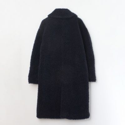 three dots(スリードッツ)のecopel boa long coatアウトレット通販