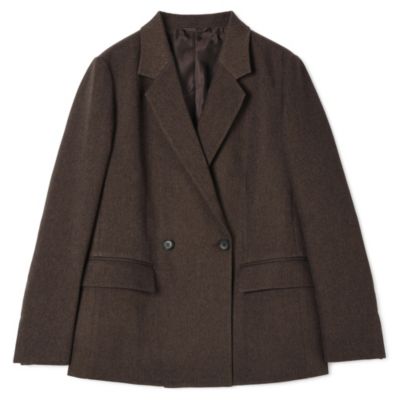 るi forksy.】ツイルオーバーサイズダブルボタンテーラード