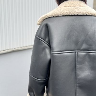 HER.(ハー)の合皮ボアジャケット通販 | 集英社HAPPY PLUS STORE