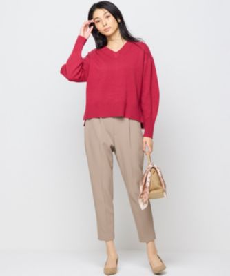 組曲(クミキョク)の【8色展開・手洗い可】ウールカシミヤミックス V