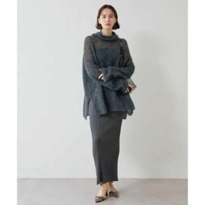 Whim Gazette(ウィム ガゼット)のニットフィットスカート通販