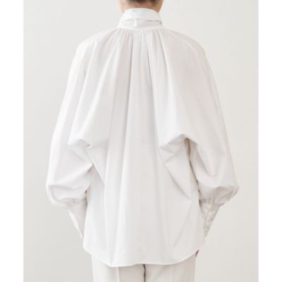Whim Gazette ボウタイドルマンブラウス Whim Gazette(ウィム ガゼット)のボウタイドルマンブラウス通販