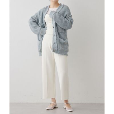 Whim Gazette(ウィム ガゼット)のTWEEDYニットジャケット通販 | 集英社