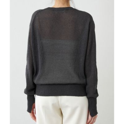 Whim Gazette(ウィム ガゼット)のペーパーヤーンプルオーバー