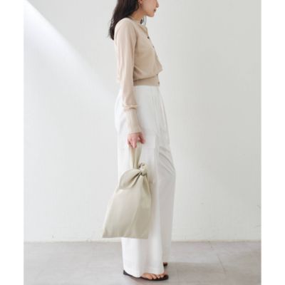 Whim Gazette(ウィム ガゼット)のハイゲージ天竺カーディガン通販