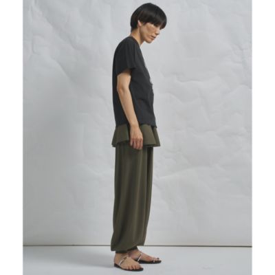 Whim Gazette(ウィム ガゼット)の【GEMINI】レイヤードニットパンツ