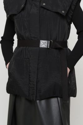 ADORE ブラックシアーパティングベスト