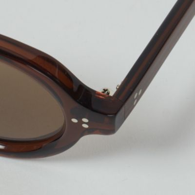 坪田あさみさん別注BLANC...exclat サングラス ケース付き BLANC..×eclat(ブラン×エクラ)の【坪田あさみさん別注