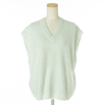 ATON(エイトン)のロイヤルカシミヤファーベストアウトレット通販