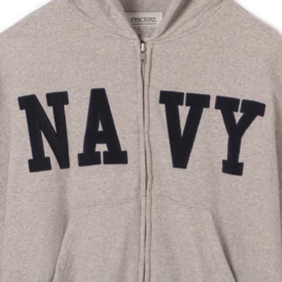 INSCRIRE(アンスクリア)のNavy Zip Hoodie通販 | 集英社HAPPY PLUS STORE