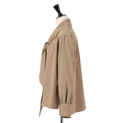 M7days ハリ感ボウタイブラウス ベージュ M7days(エムセブンデイズ)のハリ感ボウタイブラウス通販 | 集英社HAPPY